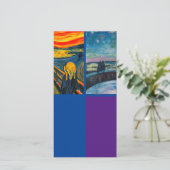 Munch, De Schreeuw, Kunst Boekmerk Kaart (Staand voorkant)