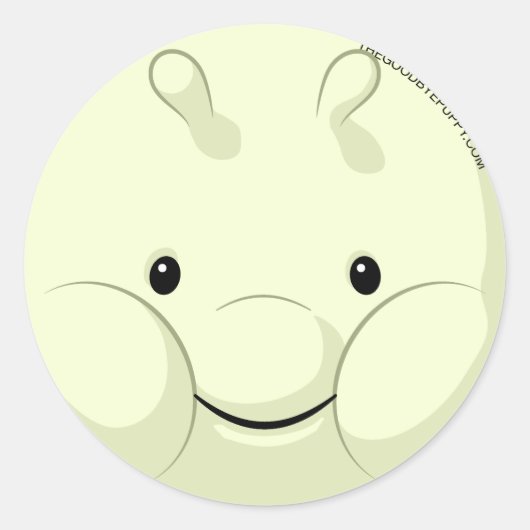 Munch Face Sticker (Voorkant)