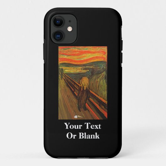 Munch - het ijsscheurtje Case-Mate iPhone case (Achterkant)