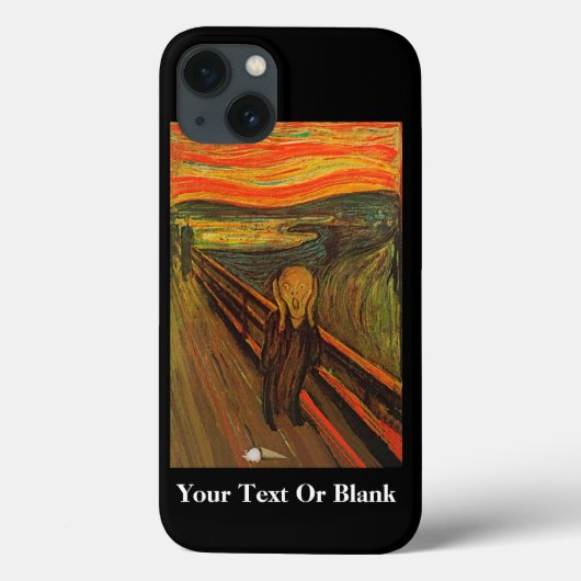 Munch - het ijsscheurtje Case-Mate iPhone case (Achterkant)