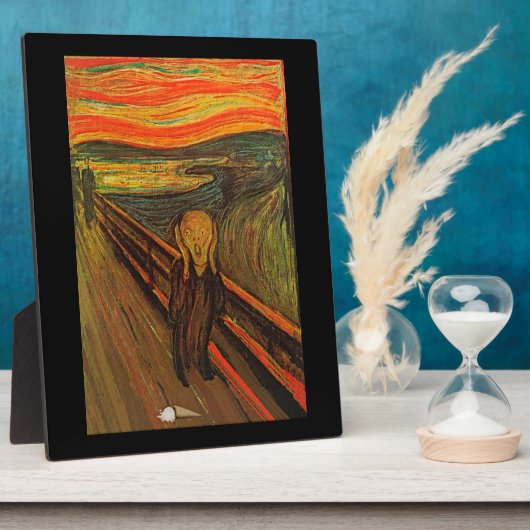 Munch - het ijsscheurtje fotoplaat (Zijkant)