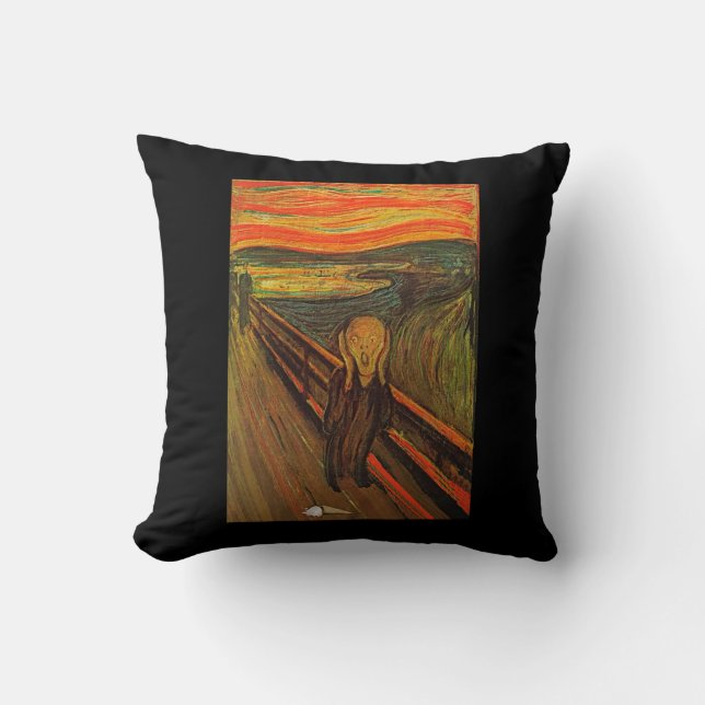 Munch - het ijsscheurtje kussen (Voorkant)