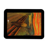 Munch - het ijsscheurtje magneet (Horizontaal)