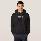 Munch in blue hoodie (Voorkant volledig)
