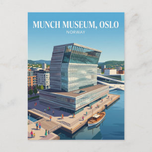 Munch Museum, Oslo, Noorwegen Noorwegen Briefkaart