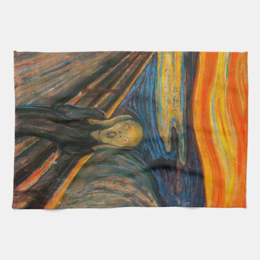 Munch The Scream Kitchen Towel Theedoek (Horizontaal)