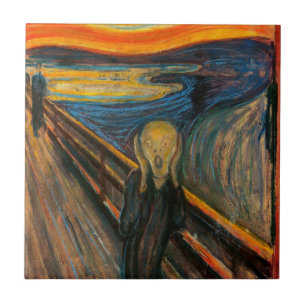 Munch the Scream Tile Tegeltje