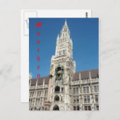 München 001, München Briefkaart (Voorkant / Achterkant)