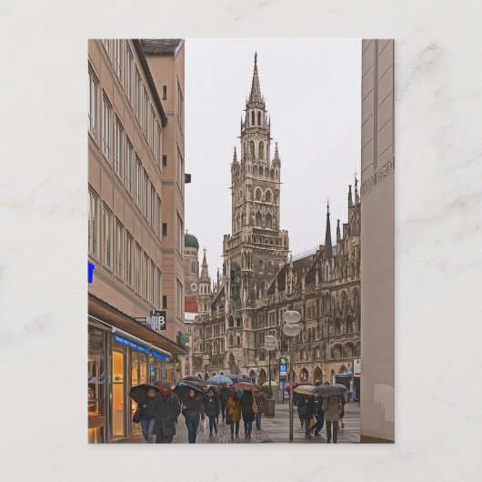München # 23 briefkaart (Voorkant)