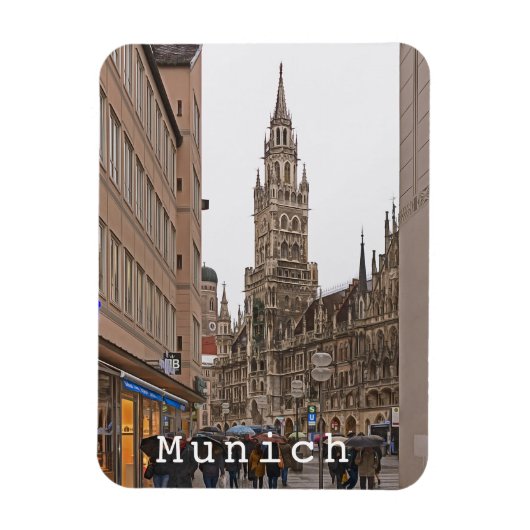 München # 23 magneet (Verticaal)