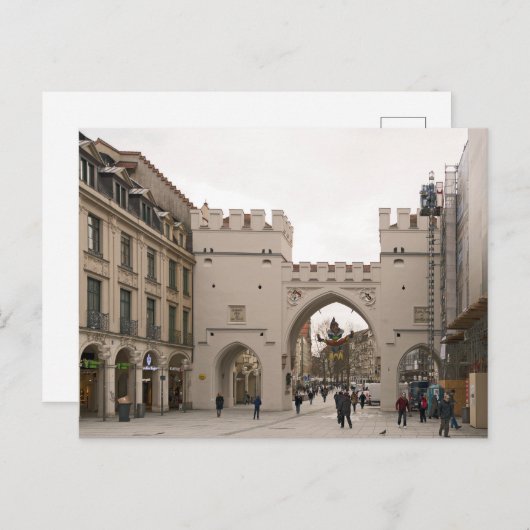 München # 3 briefkaart (Voorkant / Achterkant)