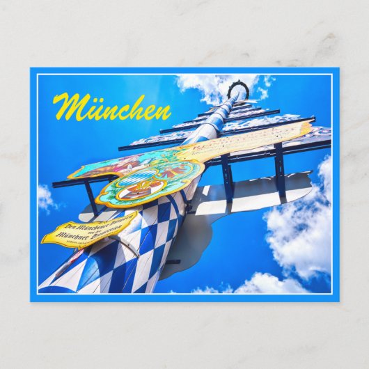 München Bavaria Duitsland Briefkaart (Voorkant)
