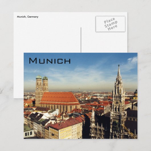 münchen briefkaart (Voorkant / Achterkant)