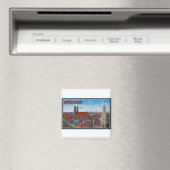 München Cityscape Magneet (Insitu (Vaatwasser))