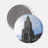 München Clock Tower Marienplatz Magneet (Voorkant / Achterkant)