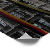 München Clock Tower Marienplatz, S Cyr Poster (Hoek)