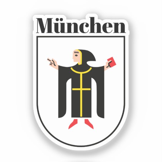 München Coat of Arms Sticker (Voorkant)