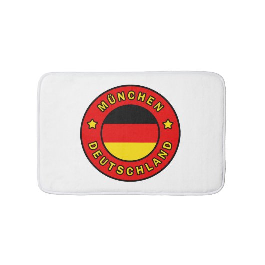 München Deutschland Badmat (Voorkant)