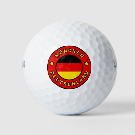 München Deutschland Golfballen (Voorkant)