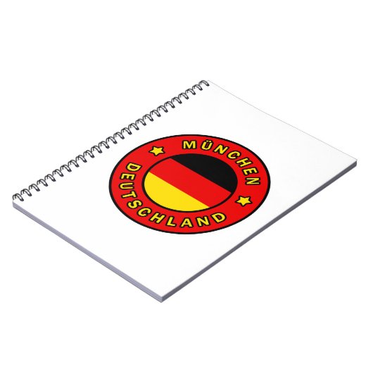 München Deutschland Notitieboek (Linkerzijde)