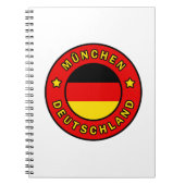 München Deutschland Notitieboek (Voorkant)