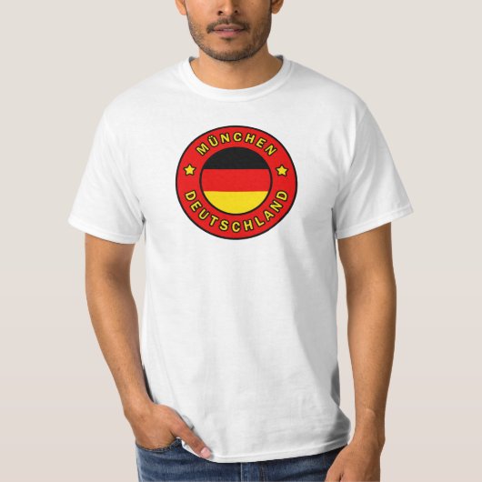 München Deutschland T-shirt (Voorkant)