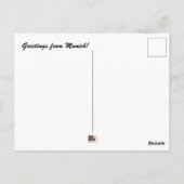 München, Duitsland Briefkaart (Achterkant)