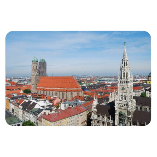 München, Duitsland Flexi Magnet Magneet (Horizontaal)