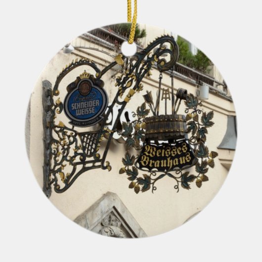 München, Duitsland Keramisch Ornament (Voorkant)