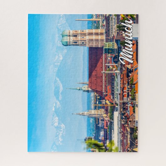 München, Duitsland Legpuzzel (Verticaal)