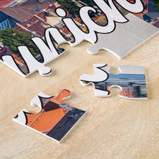 München, Duitsland Legpuzzel (Zijkant)