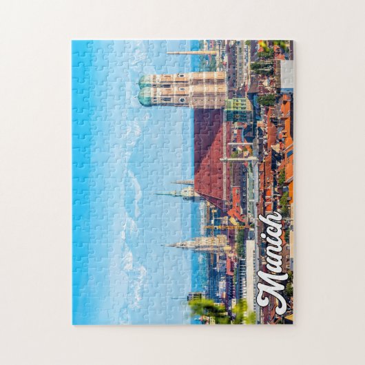 München, Duitsland Legpuzzel (Verticaal)