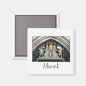 München, Duitsland Magneet (Voorkant / Achterkant)