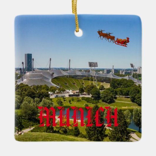 München Duitsland Panoramisch Ornament (Voorkant)