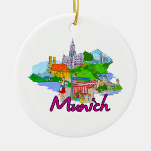 München - Duitsland.png Keramisch Ornament