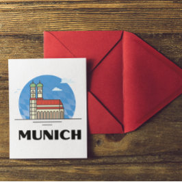 München Duitsland Reis  Briefkaart