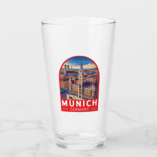 München Duitsland Reis Kunst Embleem Glas