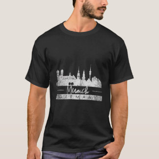 München Duitsland Stad Mannen T-shirt