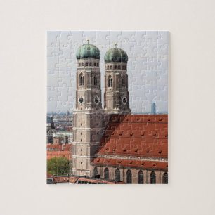 München Frauenkirche Cathedraal - 8x10 - 110 stuks Legpuzzel