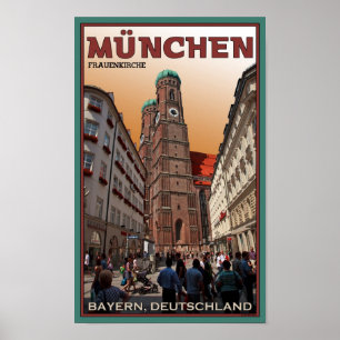 München - Frauenkirche Poster