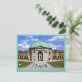 München Garden (Hofgarten) Briefkaart (Staand voorkant)