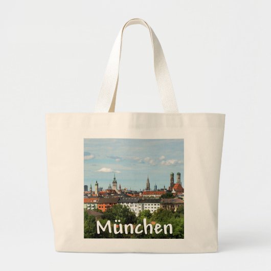 München Grote Tote Bag (Voorkant)