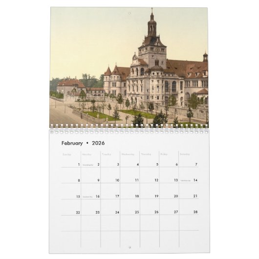 München Historisch Kalender (Feb 2026)