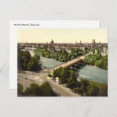 München I, Beieren, Duitsland Briefkaart (Voorkant / Achterkant)