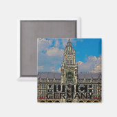 München Magneet (Voorkant / Achterkant)