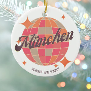 München München Beieren Duitsland Retro disco Keramisch Ornament