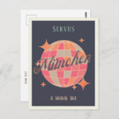 München München Deutschland Retro  Briefkaart (Voorkant / Achterkant)