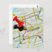 München (München), Duitsland Briefkaart (Voorkant / Achterkant)