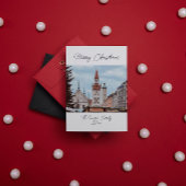 München personalisaliseer de kerstmarkt Duitsland Briefkaart