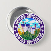 München Ronde Button 7,6 Cm (Voorkant /achterkant)